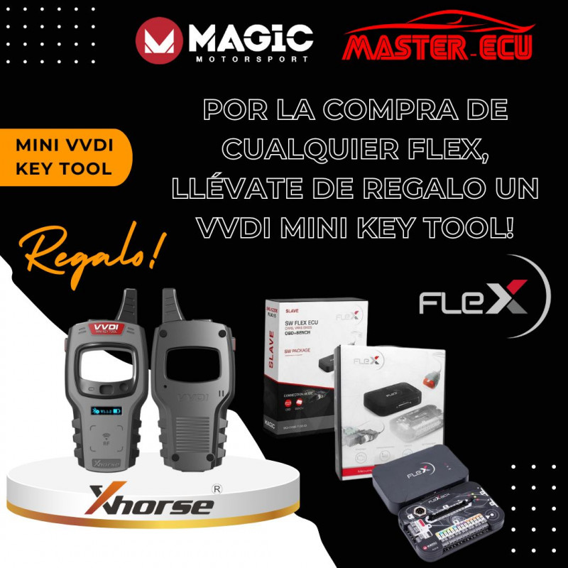 Kit FLEX de MagicMotorSport con todas las licencias disponibles Slave.