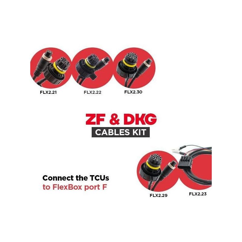 Kit Cable ZF (6 / 8HP) - DKG MAGICMOTORSPORT - 1