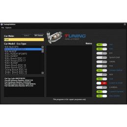 Software de modificación...